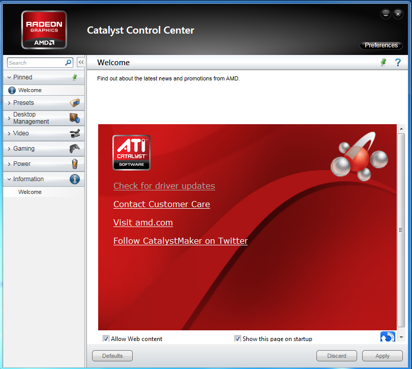 Cách sử dụng AMD Catalyst Control Center